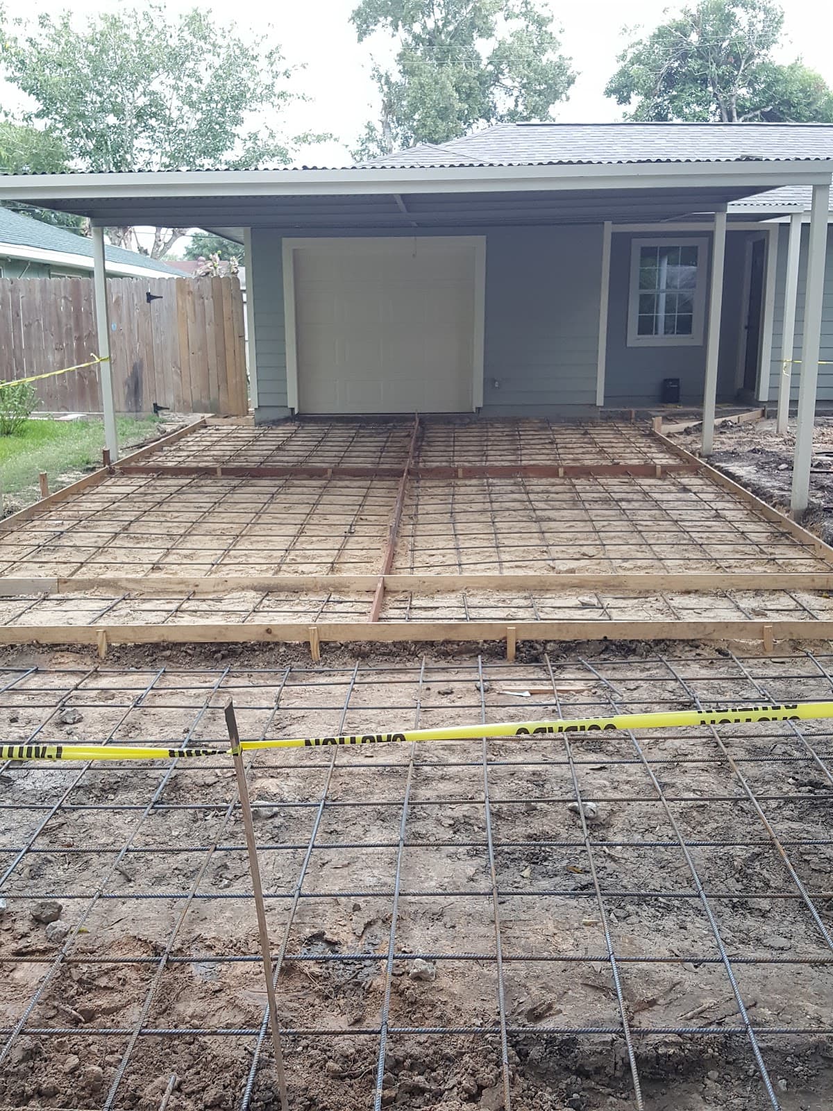 Driveway or foundation repair project photo
