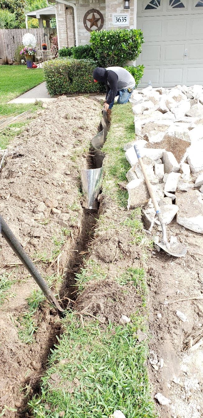 Driveway or foundation repair project photo