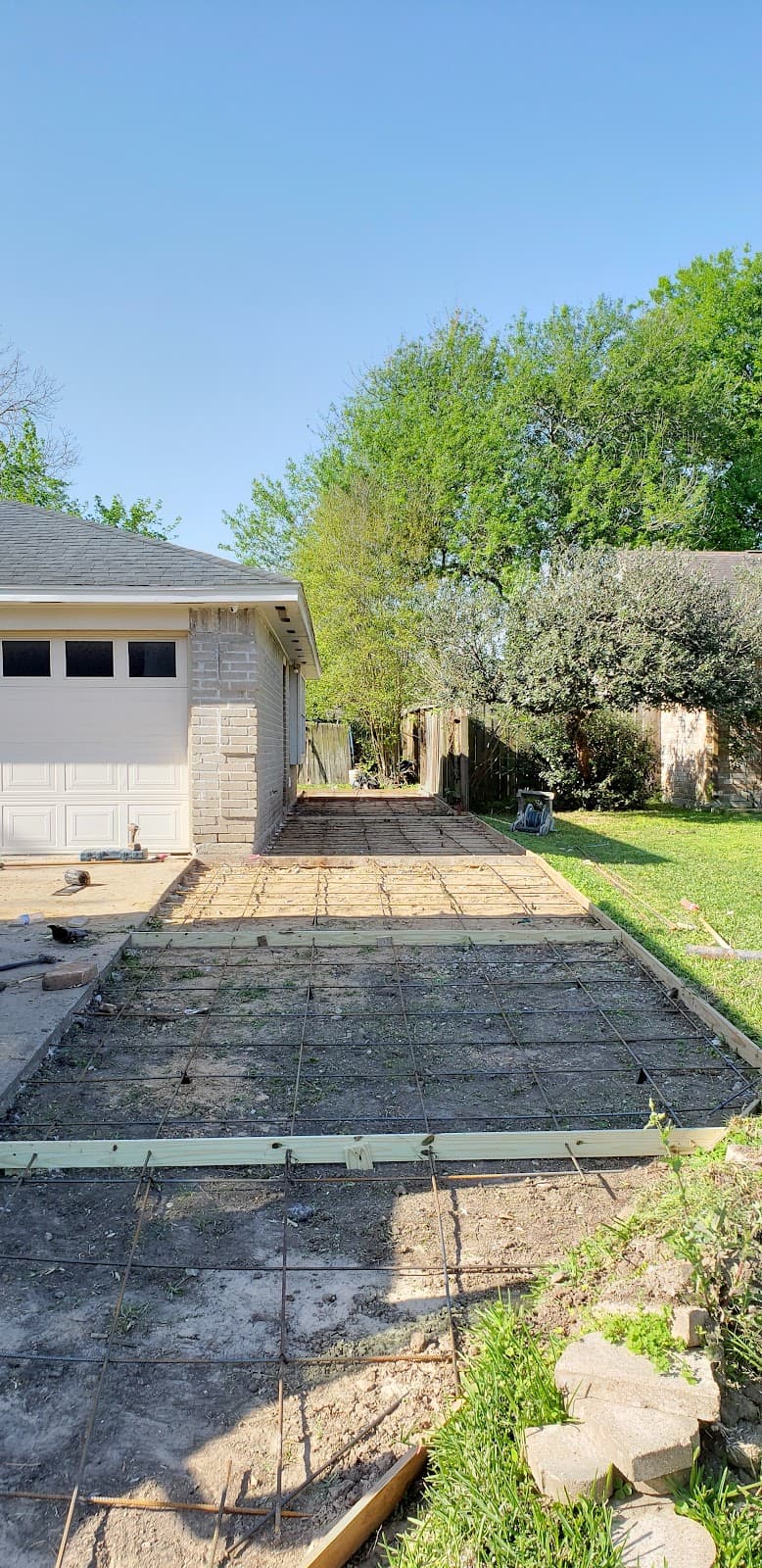Driveway or foundation repair project photo