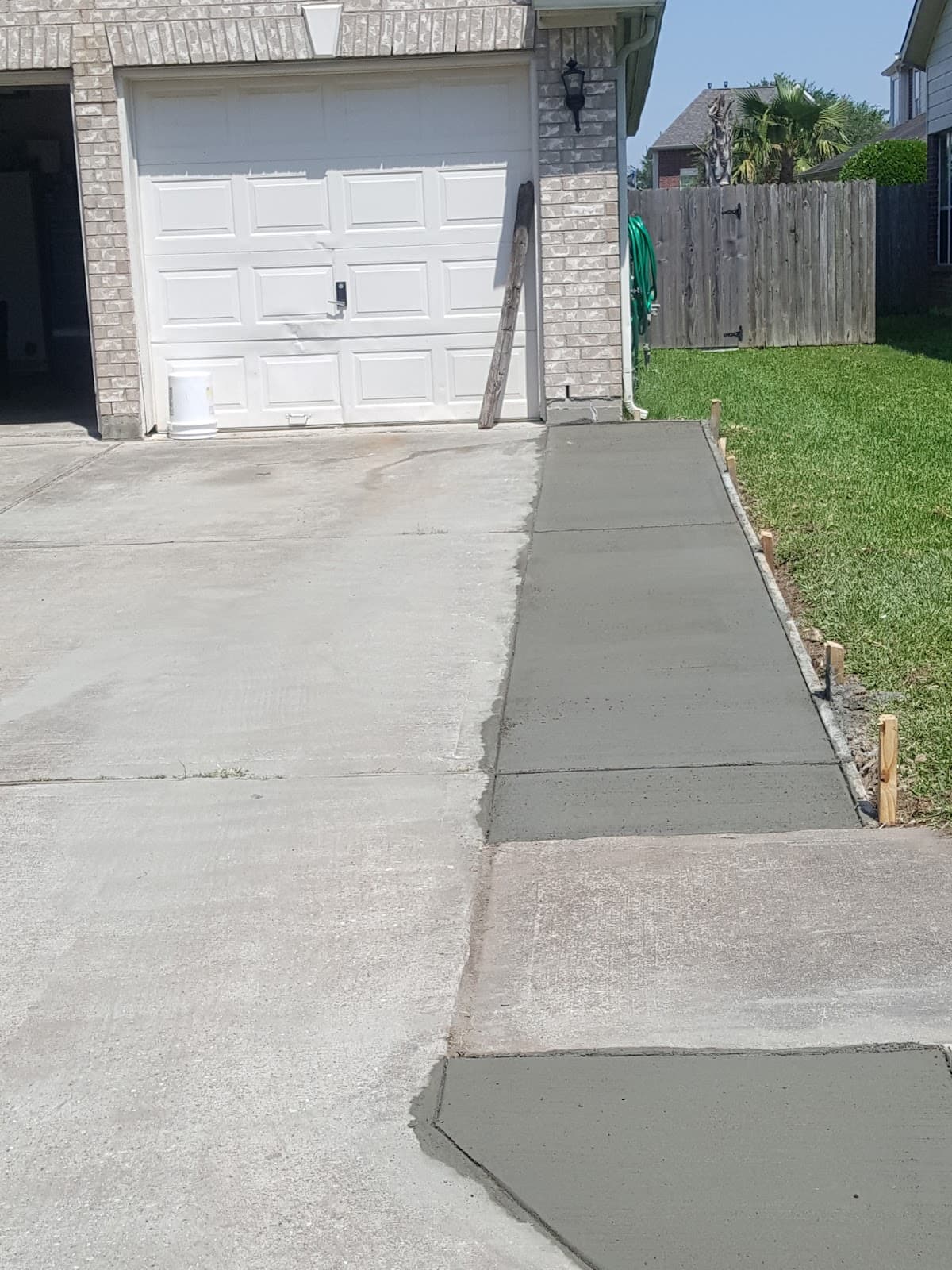 Driveway or foundation repair project photo