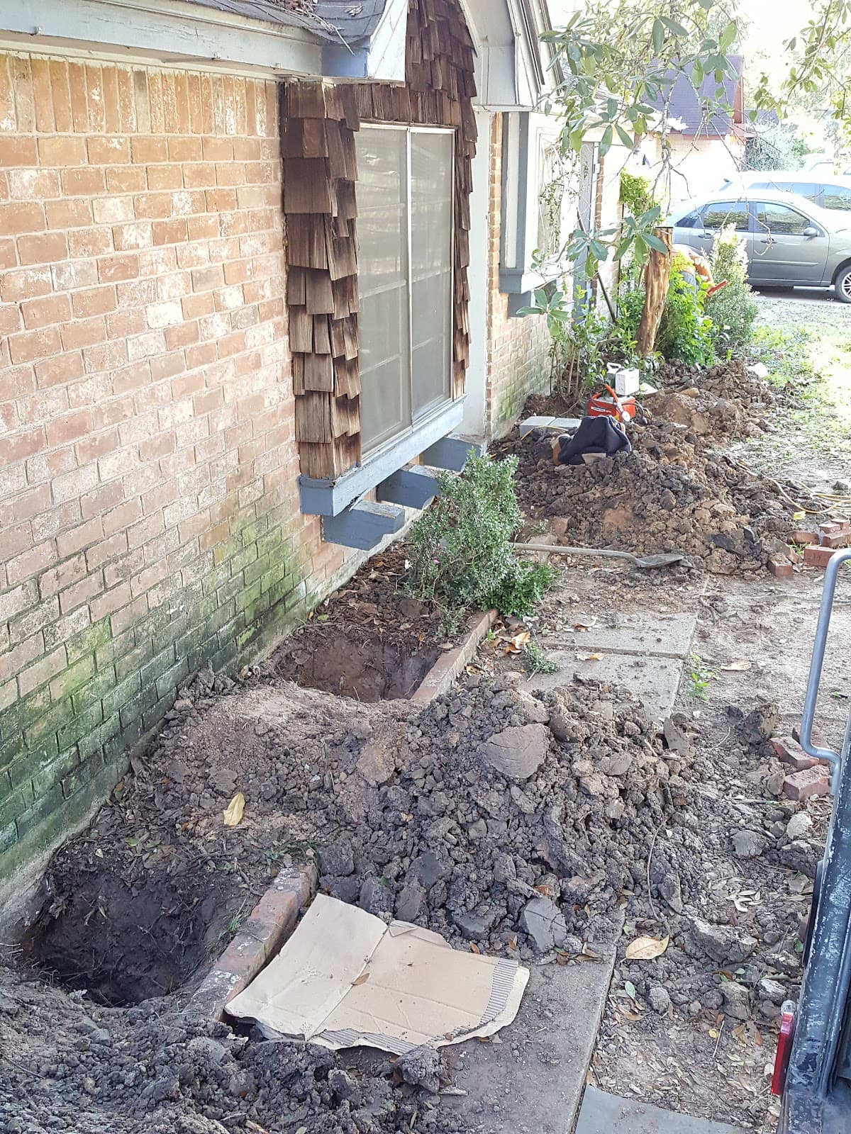 Driveway or foundation repair project photo