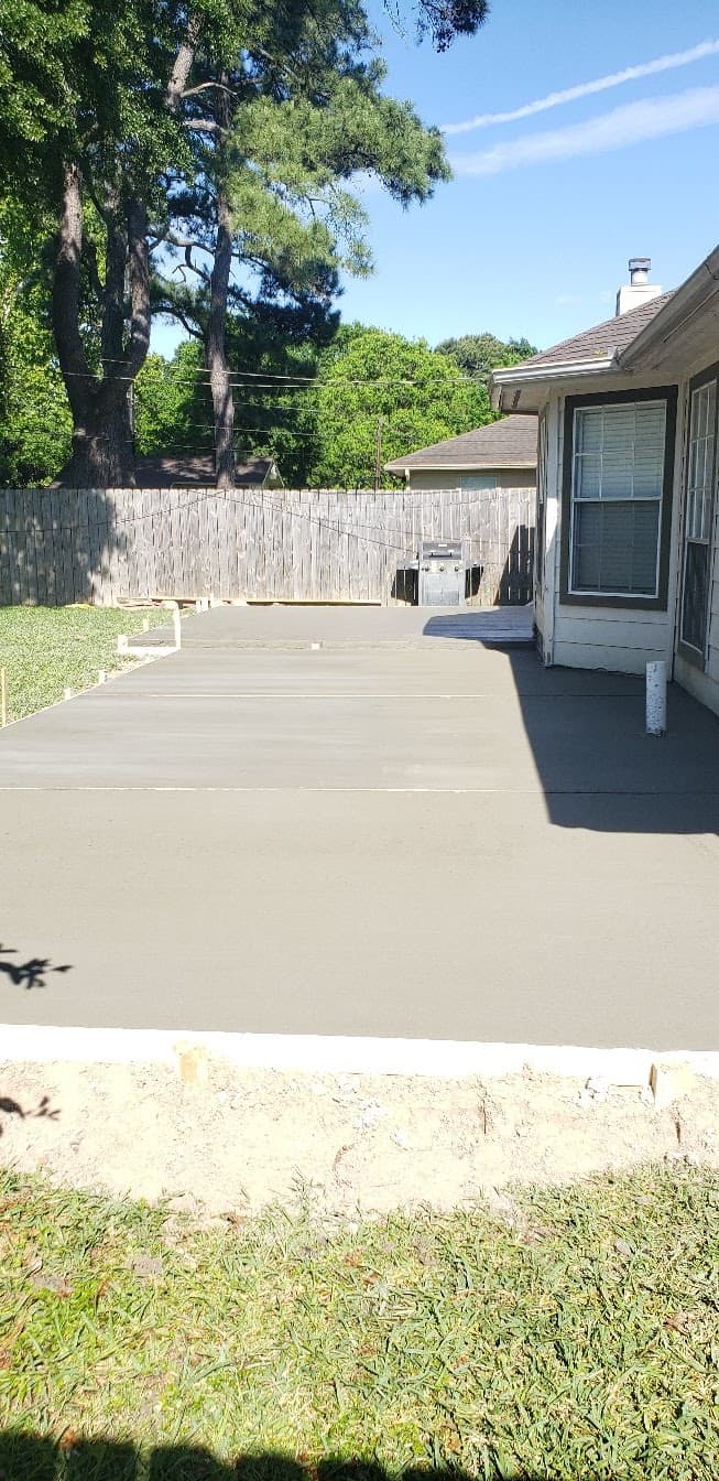 Driveway or foundation repair project photo