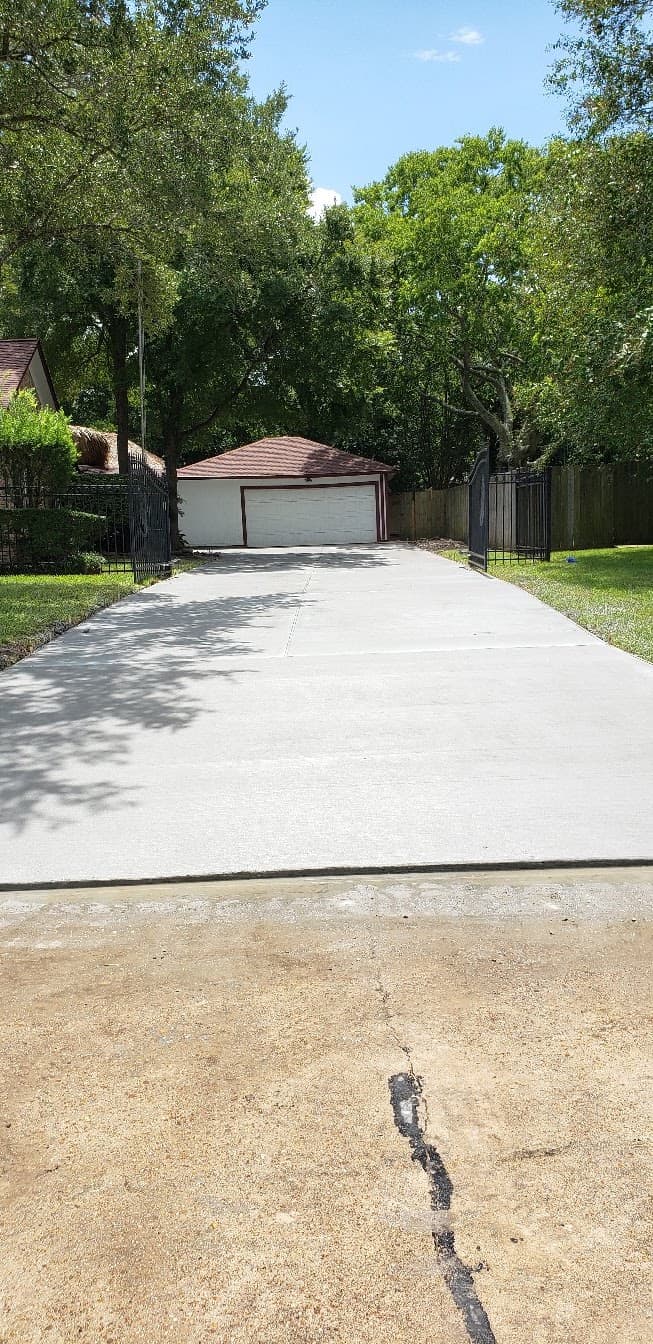 Driveway or foundation repair project photo