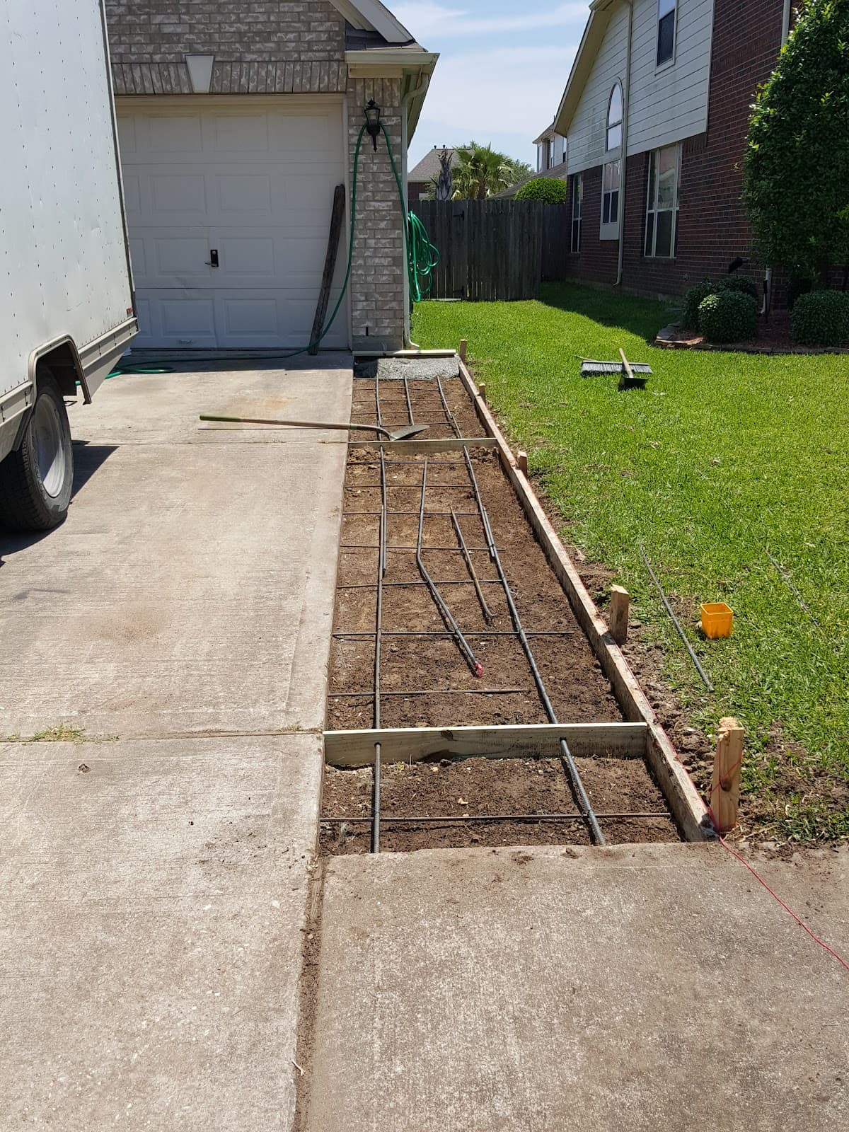 Driveway or foundation repair project photo