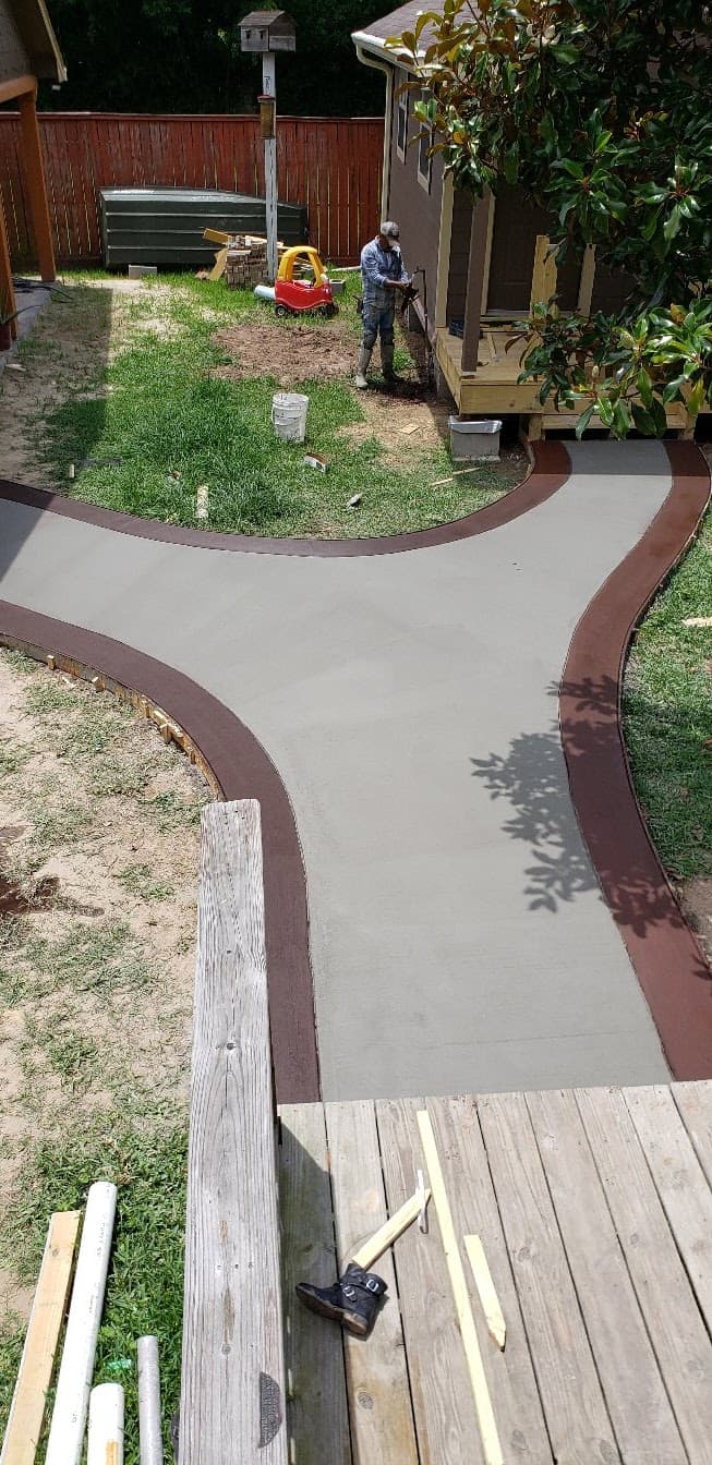 Driveway or foundation repair project photo