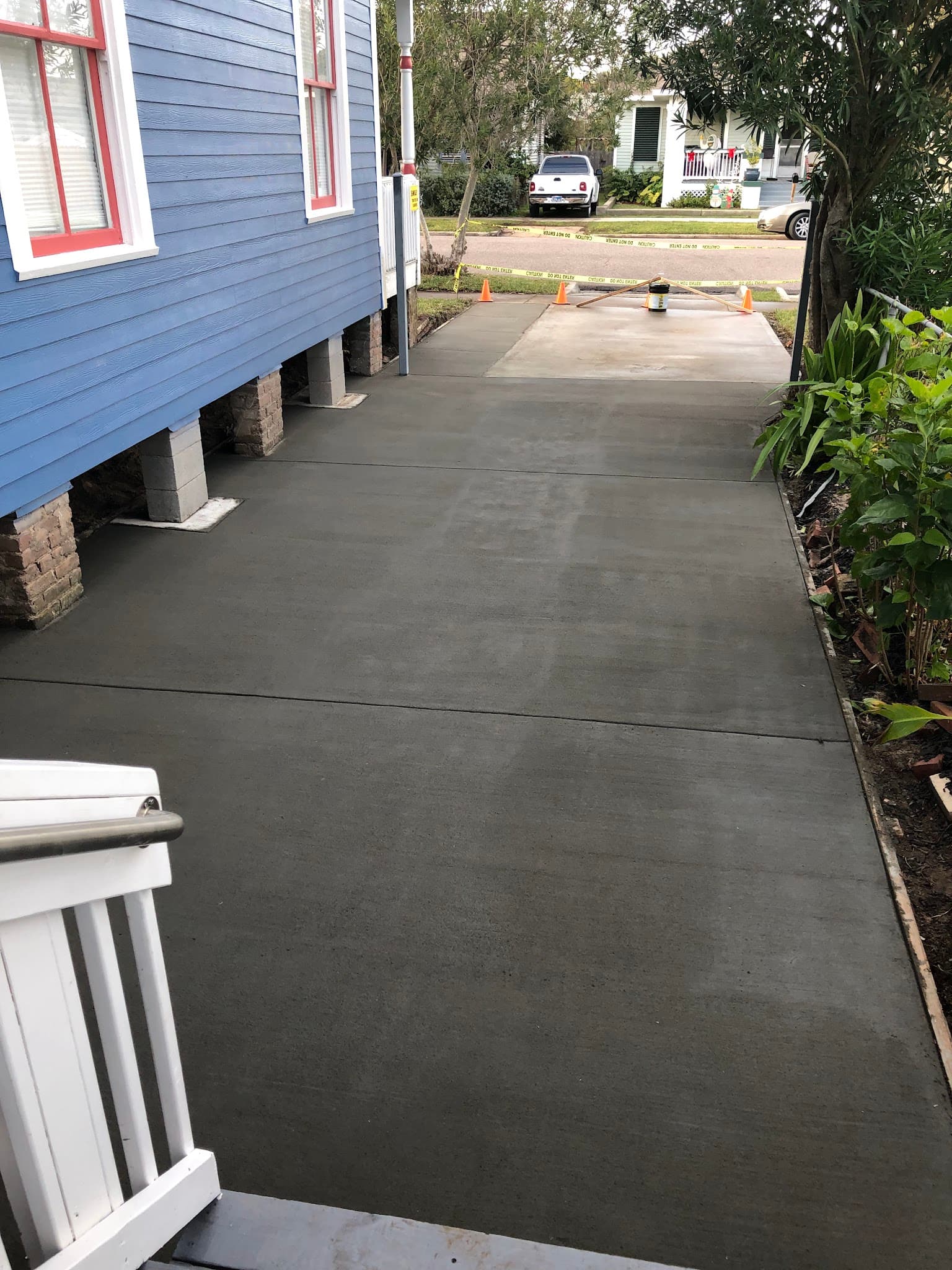 Driveway or foundation repair project photo