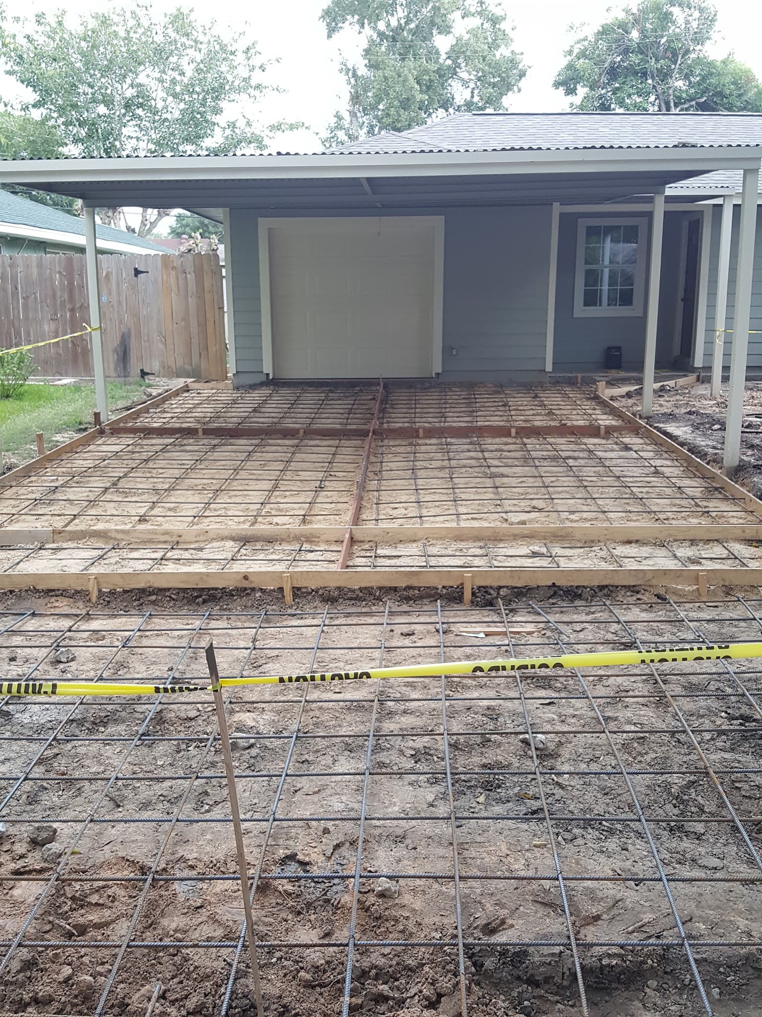 Driveway or foundation repair project photo