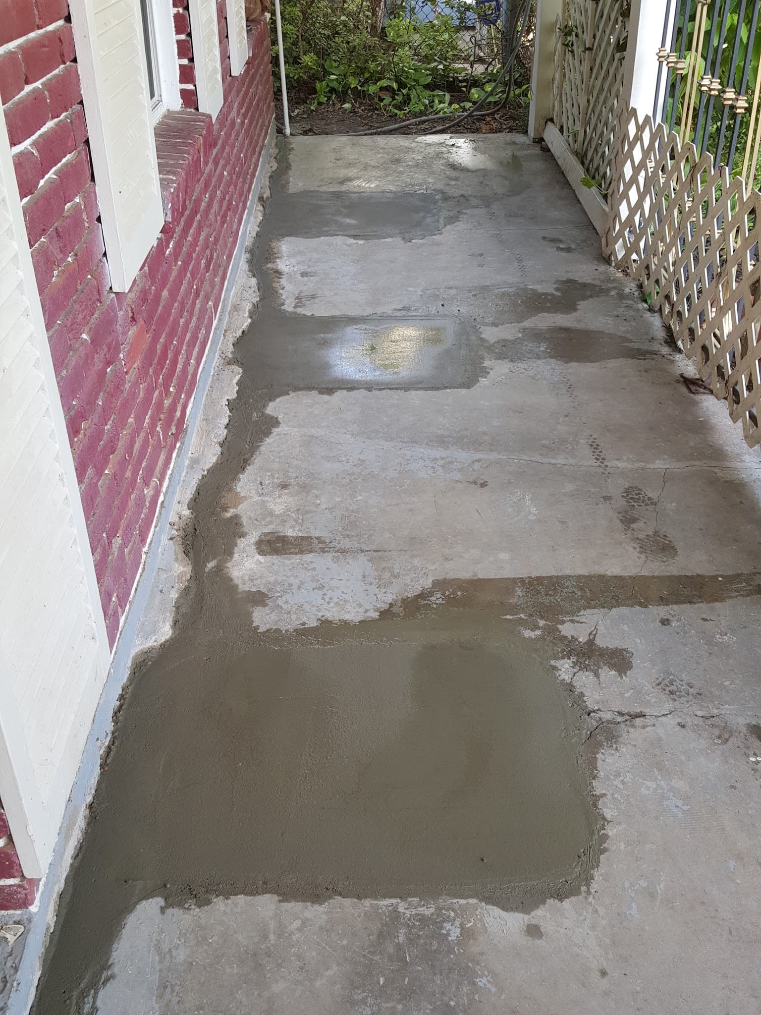 Driveway or foundation repair project photo