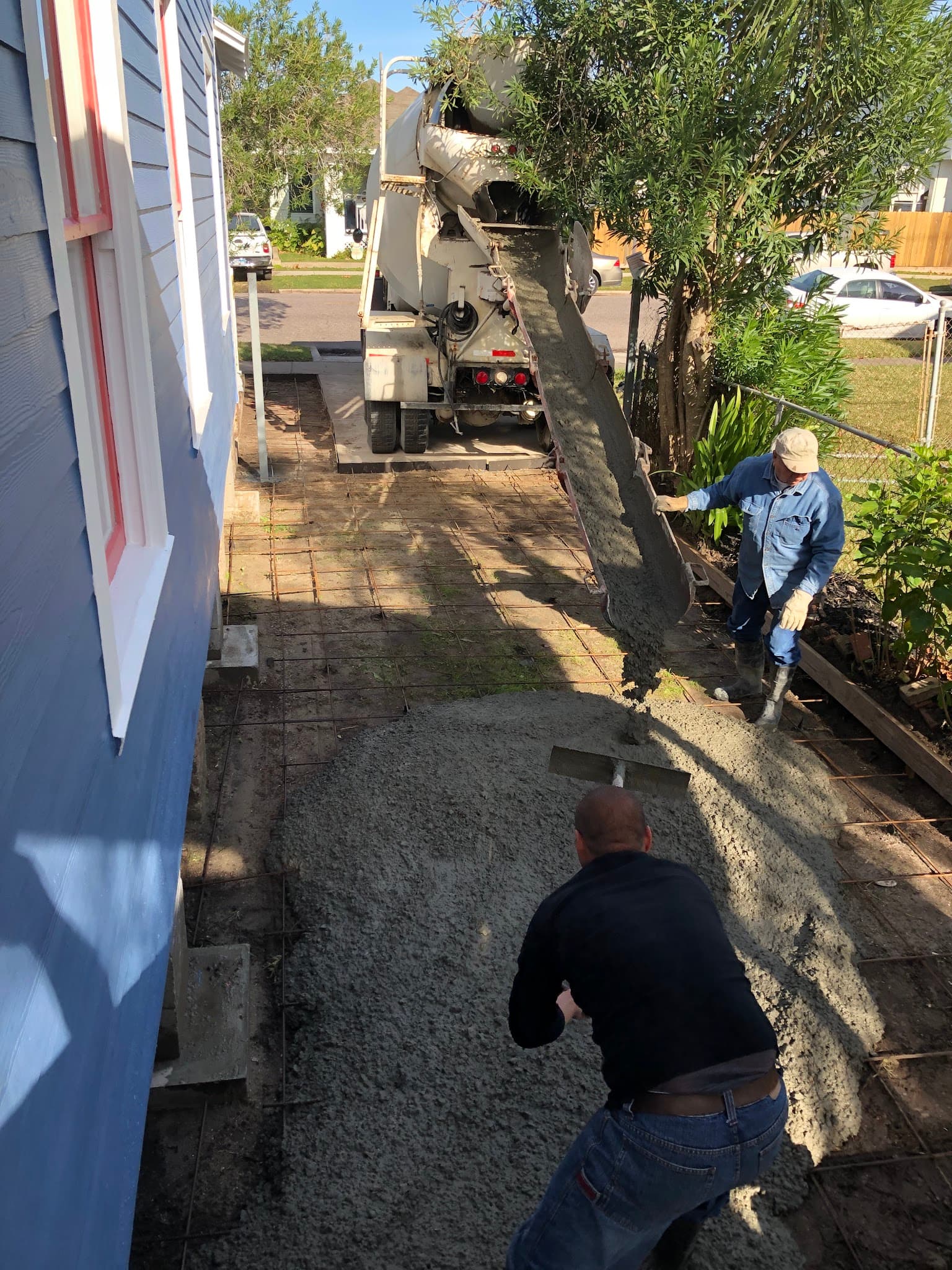 Driveway or foundation repair project photo